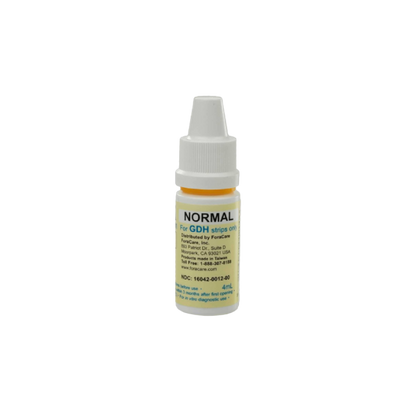 FORA GDH Normal Glucose Control Solution-Compatible with 6Connect and Test N'Go Advance Voice Meters