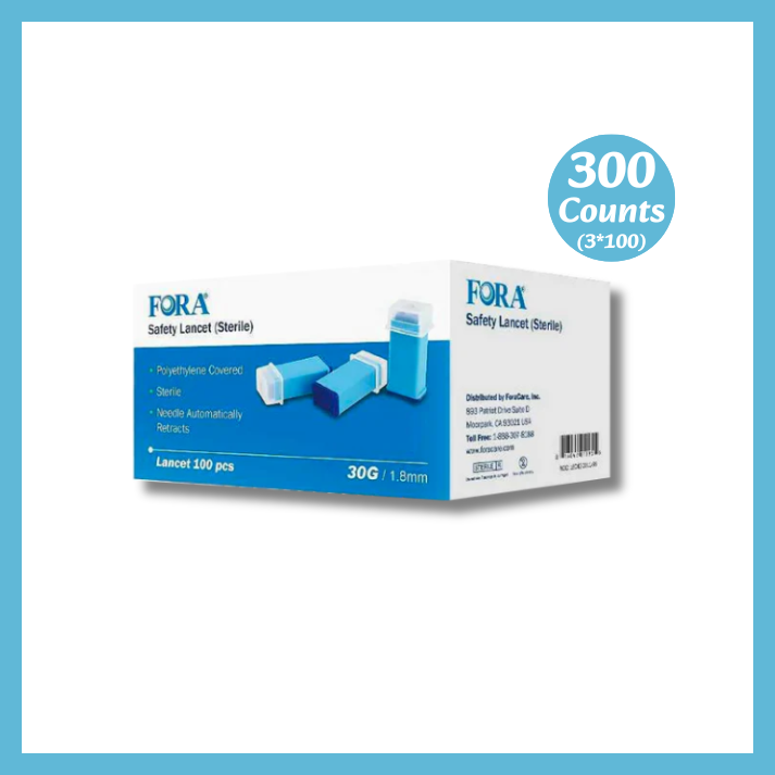 fora-safety-lancet-30g-1-8mm-300-count