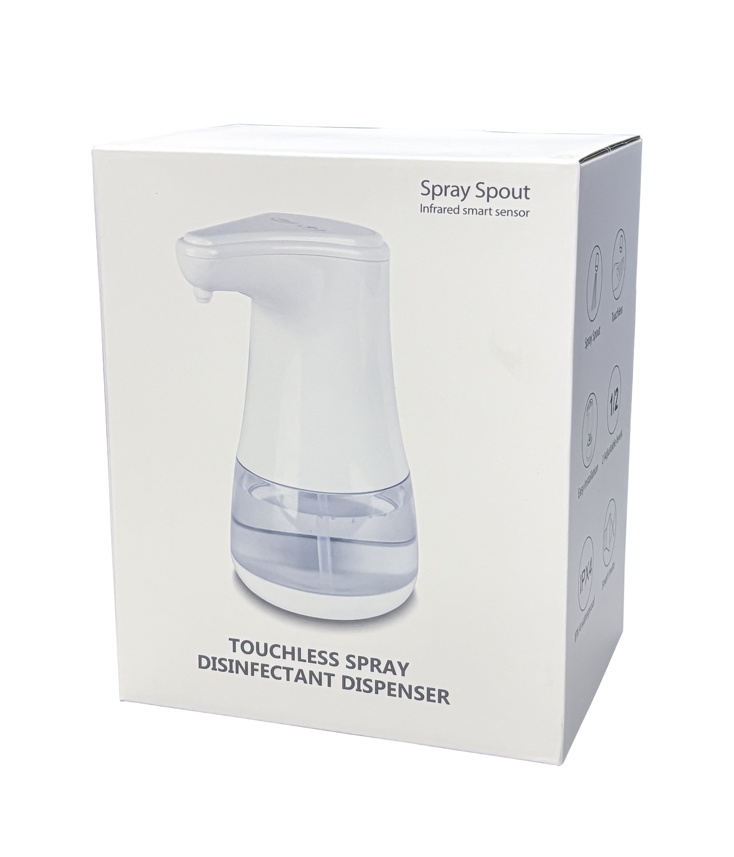 FORA Automatic Touchless Hand Sanitizer Dispenser (360 mL) – No Alcohol Included