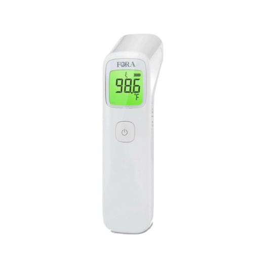 FORA IR42 Medical Grade Non-Contact Forehead Thermometer. Fever Indicator for Baby, Kids, Toddlers and Adults