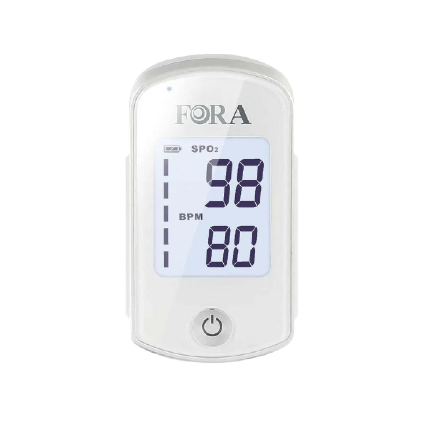 FORA O2 Bluetooth Fingertip Pulse Oximeter – App-Based Sleep Apnea Testing, 5-Year Membership