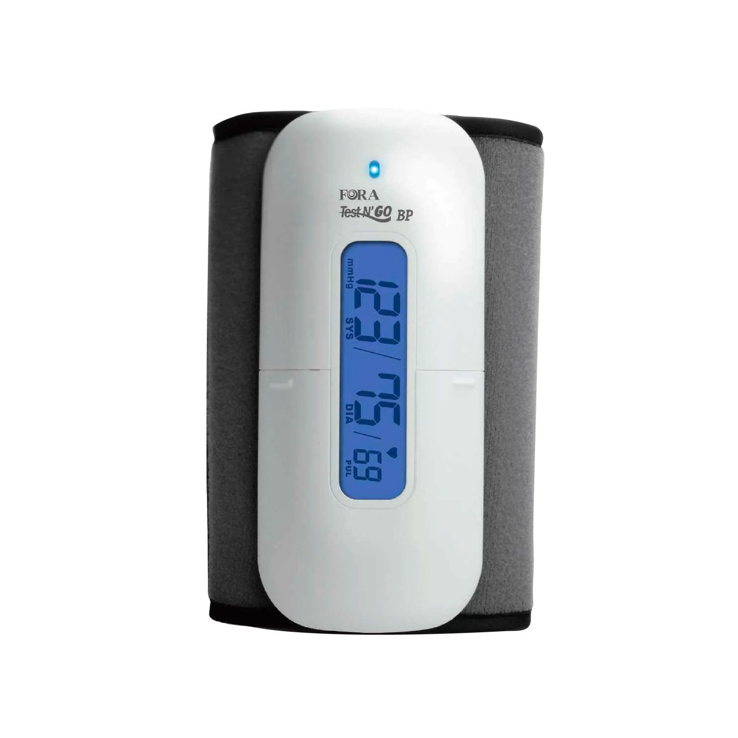 FORA Test N'GO P80 Wireless Bluetooth Upper Arm Blood Pressure Monitor (Cuff 9.4"-16.9"/24-43cm)