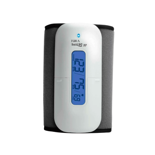 FORA Test N'GO P80 Wireless Bluetooth Upper Arm Blood Pressure Monitor (Cuff 9.4"-16.9"/24-43cm)