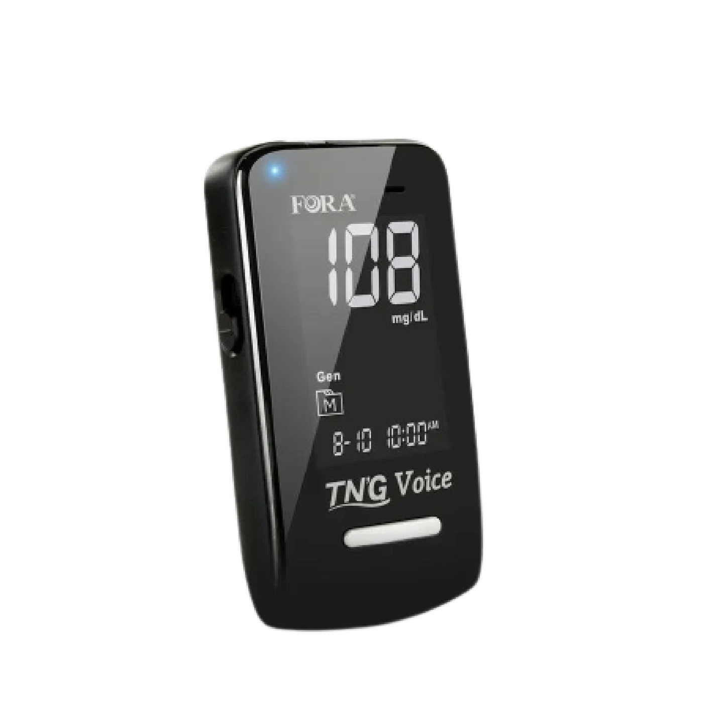 FORA TN'G Voice Bluetooth BLE Talking (English, Español) Glucometer (Meter Only, Test Strips & Lancing are Sold Separately) Fora Care Inc.