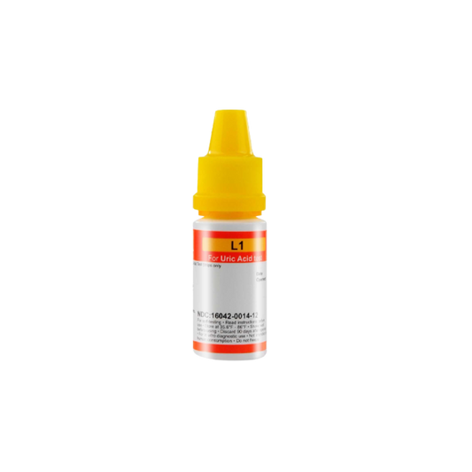 FORA Uric Acid Control Solution (Compatible with FORA6Connect/Test N'Go Advance Voice Meters)