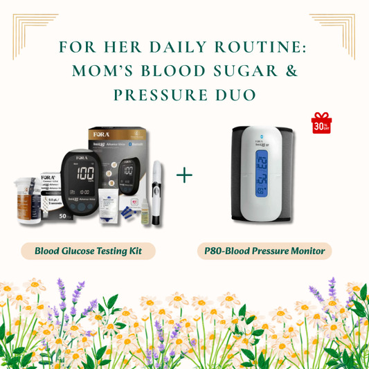 For Her Daily Routine: Mom’s Blood Sugar & Pressure Duo