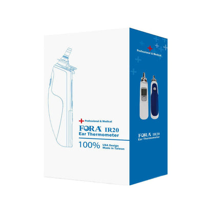 FORA IR20b Medical-Grade Ear Thermometer (Bluetooth 4.0/BLE) Fora Care Inc.