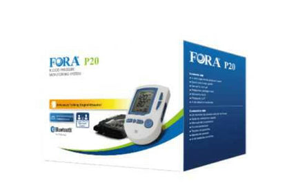FORA P20b Arm Type Talking BLE Bluetooth Blood Pressure Monitor (Cuff Range 9.4"-16.9"/24~43cm) Fora Care Inc.