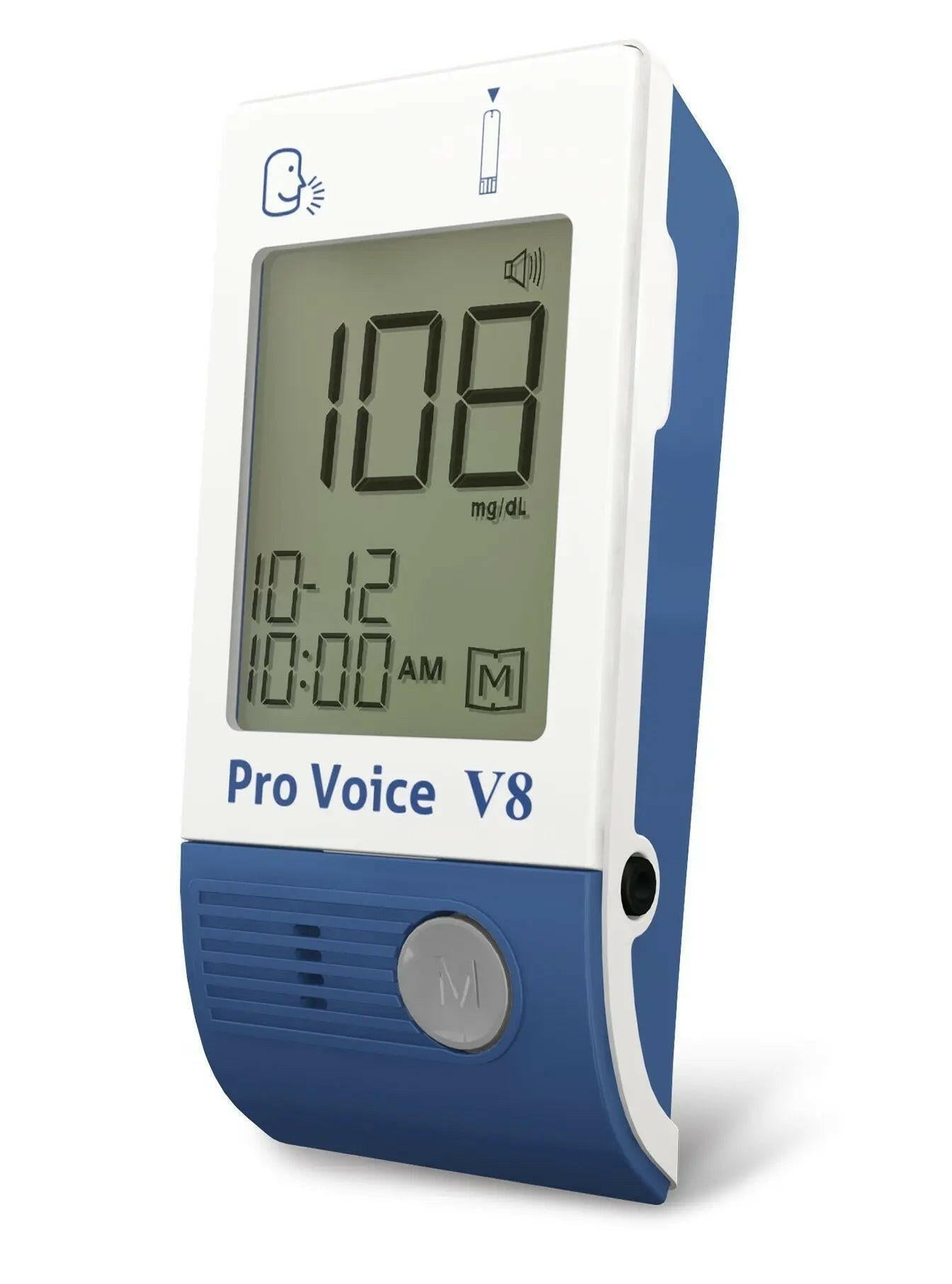 FORA Pro Voice V8 Talking Blood Glucose Meter (English, Español) ForaCare Inc.