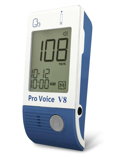 FORA Pro Voice V8 Talking Blood Glucose Meter (English, Español) ForaCare Inc.